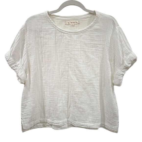 Xirena Savoy Top in White - Picture 5 of 7